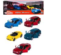 Majorette Giftpack Alfa Romeo, 5 Modelos Exclusivos En Metal