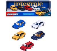Majorette - Giftpack Lancia Delta Integrale, Set 5 Modelos de Coche a presión Fabricados en Metal, coleccionables, 8502105000SII