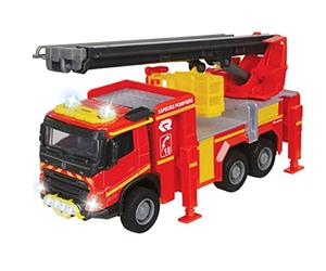 Majorette - Grand Series - Volvo camión Bomberos - 19 cm (Escala 1/43 ª) - Sonidos y Luces - a Partir de 3 años - 213713000002