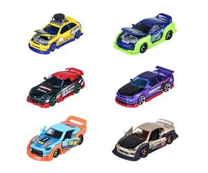Majorette - JDM Legends Deluxe Cars, 6+1-asst, 8504101001