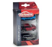 Majorette - Juego de 3 coches en miniatura - Modelo aleatorio