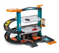 Majorette- MAJO Garage City Flex + 5 VEH Coffret Voitures en Miniature, Multicolor (7/212058391) , color/modelo surtido