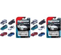 Majorette, Mercedes AMG Premium, Coche metálico, 7,5 cm, Licencia Oficial, con Partes móviles, Surtido Aleatorio Entre 6 Modelos, Desde 3 años (8502100001) (Paquete de 2)