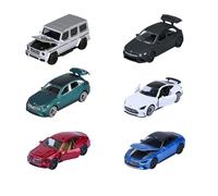 Majorette, Mercedes AMG Premium, Coche metálico, 7,5 cm, Licencia Oficial, con Partes móviles, Surtido Aleatorio Entre 6 Modelos, Desde 3 años (8502100001)