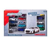 Majorette - Pack 10 + 5 coches de metal