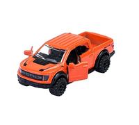 Majorette Premium Cars Ford F-150 Raptor, Naranja, Rojo