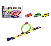 Majorette - Racing Loop - Pista de Lanzamiento - Lanzador de Coches - Looping y Salto - 3 vehículos incluidos - a Partir de 3 años - 212051027