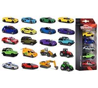 Majorette Set de Coches de Juguete, De Metal con Sistema de Rueda Libre, Multicolor, Set de 5