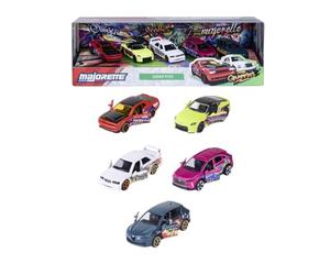 Majorette SL Graffiti 5 Piezas Giftpack - 2 Modelos exclusivos - Vehículos con Ruedas Libres - Reproducción Original a Escala 1/64ª - Funciones de Juego - A Partir de 3 años