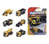 Majorette - Vehículos de construcción Volvo Premium, Surtido de 6 Modelos, envío Aleatorio, Metal 1:64 (7,5 cm), Piezas móviles y Blister Decorado, Desde 3 años (8503100000)
