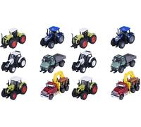Majorette - Vehículos de Granja Premium, Surtido de 6 Modelos, envío Aleatorio, de Metal a Escala 1:64 (7,5 cm), con Piezas móviles y Blister Decorado, Desde 3 años (8503000000) (Paquete de 2)