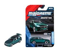 Majorette Vintage Premium - Mercedes-AMG GLC 63 S (Verde) - Coche de Modelo de Metal con transmisión Libre, suspensión y Parte móvil - Auto de Juguete y colección de 7,5 cm para niños a Partir de 3