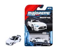 Majorette Vintage Premium - Mercedes AMG GT 63 (Blanco) - Modelo de Coche de Metal con Rueda Libre, suspensión y Parte móvil, 7,5 cm, para niños a Partir de 3 años y Adultos