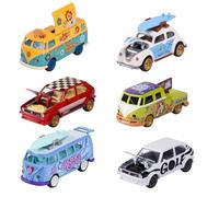 Majorette Volkswagen Deluxe Cars, selección aleatoria de 1 de 6 Coches de Juguete Diferentes