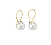 Majorica 09456.01.1.000.010.1 Pendientes de Mujer Plata Chapada Perla 10 mm