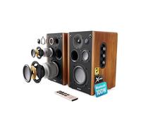 MAJORITY Altavoces Autoamplificados Bluetooth | 100W Altavoz HiFi Xtra Bass HDMI ARC Altavoces Activos | 3 Conductor Altavoz Monitor | PC Monitores de Estudio D100
