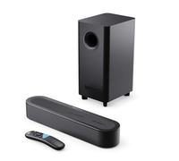 MAJORITY Bowfell Axis 200W Barra de Sonido para TV con Subwoofer | Bluetooth, barra de sonido de 200 W para TV | HDMI ARC/eARC, óptico, AUX, USB | 4K y Dolby Vision Passthrough