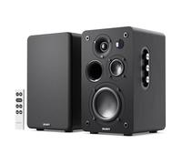 MAJORITY D100X Altavoces Bluetooth Activos | Altavoces HiFi Estéreo 2.0 | 100W | Altavoz para PC, TV, Giradiscos | HDMI ARC, Phono, RCA & AUX (Negro)