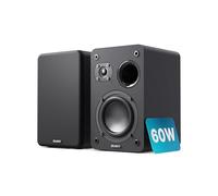 MAJORITY D70X Pasivos HiFi Altavoces con Conos de Fibra de Carbono | 2 x 30W Monitores Estudio | Altavoz Pasivo Impedancia 6Ω y Respuesta de Frecuencia de 40 Hz-20 kHz | Altavoces Duale (Negro)