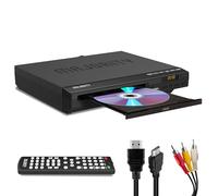 Majority DVD Reproductor y Leitor CD para TV con Reproducción MP3 y USB | Sin Región DVD Player HDMI con Conversión a 1080p | Cable HDMI, Cable RCA y Mando a Distancia Incluidos