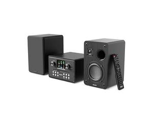 MAJORITY Homerton HiFi Equipo de Música con Bluetooth 5.3, Dab/Dab+ y FM