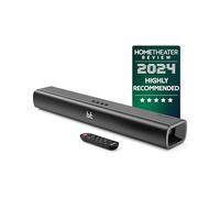 MAJORITY Naga 60 Barra de Sonido TV | Soundbar Bluetooth | 120W Altavoces para TV | 2.1 Home Cinema | Barras de Sonido con HMDI ARC | Sound Bar Montaje en Pared | Home Theater Altavoz Smart TV