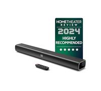MAJORITY Naga 80 Barra de Sonido TV | Soundbar Bluetooth | 140W 2.2 Home Cinema Altavoces TV | Barras de Sonido HDMI ARC | Sound Bar con Kit de Montaje en Pared y Mando a Distancia Incluidos