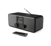 MAJORITY Rostock Radio Internet WiFi con Bluetooth, Dab+ y FM | 2.0 Altavoces Estéreo | Spotify Connect y Podcasts | Mando a Distancia Incluido o Control con la Aplicación OKTIV