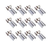 MAJORMENCH 15 Moldes Metálicos para Uñas de Gel Plateados Reutilizables, Herramienta para Decoración y Extensión de Uñas, Guía Práctica para Manicura Profesional y Uso en Casa, 15 Piezas
