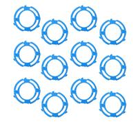MAJORMENCH 18 Piezas Repuesto Afeitadora Serie S5000 Cabezal de Precisión de Plástico Azul Soporte Compacto para Baño y Viaje Fácil de Reemplazar