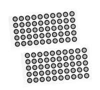 MAJORMENCH 2hojas Punto de Referencia para Escáner Puntos de Marcado del Escáner Marcadores de Reflexión Difusa para Escaneo Láminas Reflectantes Resistentes al Desgarro Uso Entornos