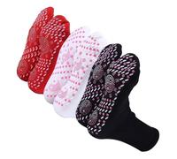 MAJORMENCH 3 Pares de Calcetines Color Aleatorio de Algodón Térmicos Autocalentables Diseño Cómodos y Prácticos para Aliviar Fatiga Varios Estilos para Varios Estilos