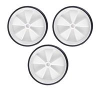 MAJORMENCH 3 Pares de Ruedas Soporte de Seguridad de Entrenamiento para Bicicleta Infantil Ruedas Auxiliares de Goma y Plástico para Aprender a Montar