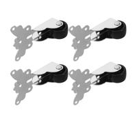 MAJORMENCH 4 Piezas Rueda Guía Inferior para Puerta Corredera, Mini