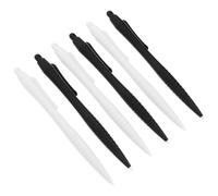 MAJORMENCH 6 Lápices Ópticos Capacitivos para Pantalla Táctil LCD, Bolígrafos para Escribir y Dibujar, Plástico Durable, 6 Piezas (3 de Color Negro y 3 de Color), para Tabletas y Tableros