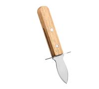 MAJORMENCH Abridor de Ostras con Mango Ergonómico para Abrir Mariscos y Almejas de Acero Inoxidable en Cenas y Picnics