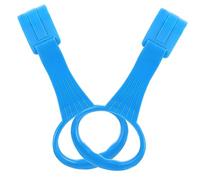 MAJORMENCH Anillos de Dominadas para Parque Infantil Ñiño, Anillos de Tracción Portátiles, Plástico Resistente, Ayuda para Caminar, Soporte Ergonómico para Primeros Pasos, Set Azul