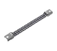 MAJORMENCH Cadena de Pedal Doble 18Cm de Acero para Batería Accesorio de Repuesto para Pedal de Bombo Uso en Batería Acústica