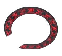 MAJORMENCH Calcomanía para Orificio de Sonido de Guitarra Acústica, Adhesivo de Pvc 3d Roseta Decorativa, Diseño Delgado y Resistente, Accesorio para Guitarra Clásica, Adecuado