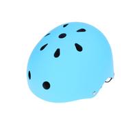MAJORMENCH Casco de Seguridad Infantil Ajustable para Ciclismo y Patinaje Carcasa Dura Abs y Correas de Hebilla 49-53cm Azul