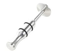 MAJORMENCH Entrenador de Boca para Trompeta de Latón, Boquilla de Práctica Plateada para Principiantes, Accesorio Compatible Trompetas Estándar, Herramienta para Entrenamiento y Mejora