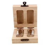 MAJORMENCH Frasco Compartimentos Para Conservar Cabello Fetal y Cordón Umbilical, Caja Portátil Para Recuerdos De Ñiño