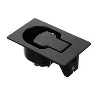 MAJORMENCH Hebilla de inserción manija de aleación de Zinc para sillón reclinable, manija Negra para sofá y Muebles de Oficina, reemplazo de Cable de reclinación y Palanca de Mano, Uso en