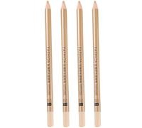 MAJORMENCH Lápiz Corrector de Ojeras y Manchas Cobertura Total, Portátil Madera, Pack de 4 Piezas Adecuado para Viajes y Uso Diario Varios estilos