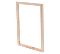 MAJORMENCH Marco para Pintura al Óleo de Madera Maciza 40x50 Cm, Bastidor DIY con Barras de Estiramiento, Accesorio para Taller y Manualidades