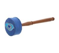 MAJORMENCH Martillo Control Fieltro Tibetano Madera y para Azul Cuenco Cantores de 28cm Manejo Cómodo Preciso Sonido de Cuencos Rituales