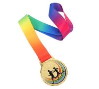 MAJORMENCH Medalla de Competición para Corredores al Aire Libre Medalla de Pista de Aleación de Zinc con Cordón Ajustable para Cuello y Antioxidante para Maratones y Premios Deportivos