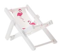 MAJORMENCH Miniatura De Silla De Playa De Decoración De Escritorio Estilo Mediterráneo Adorno Náutico para Interiores y Prop Fotográfico