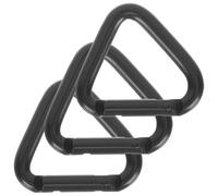 MAJORMENCH Mosquetones Grandes Triangulares para Escalada, 3 Unidades de Aleación Metálica, Clips Ligeros para Uso en Alpinismo y Excursiones al Aire Libre