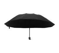 MAJORMENCH Paraguas Negro Extra Grande Resistente al Viento y Lluvia Manual Plegable y Grueso para Dos o Personas Protección Portátil para Viajes y Uso al Aire